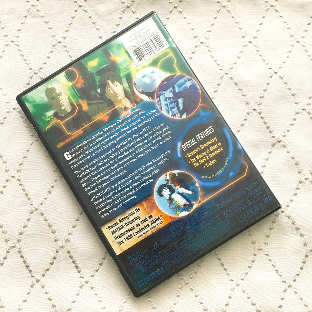 Cyberpunk 'Ghost In The Shell 2: Innocence' DVD - Picture 2 of 7